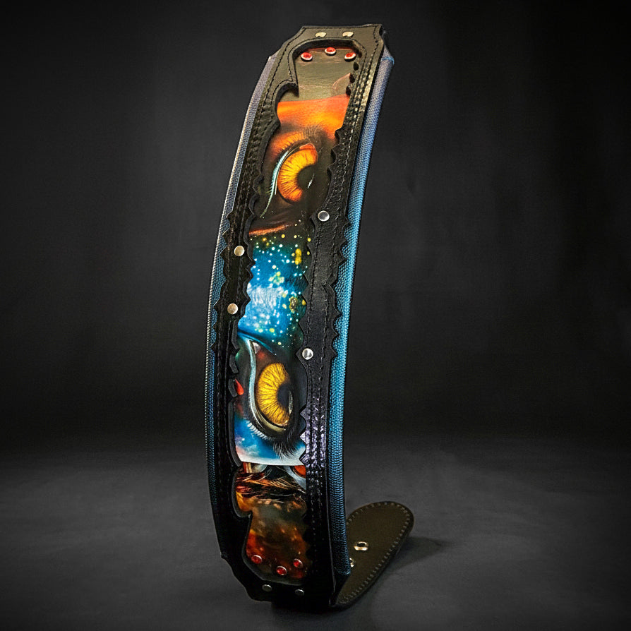 The Fire & Ash Limited Collar by Bestia Dog Gear