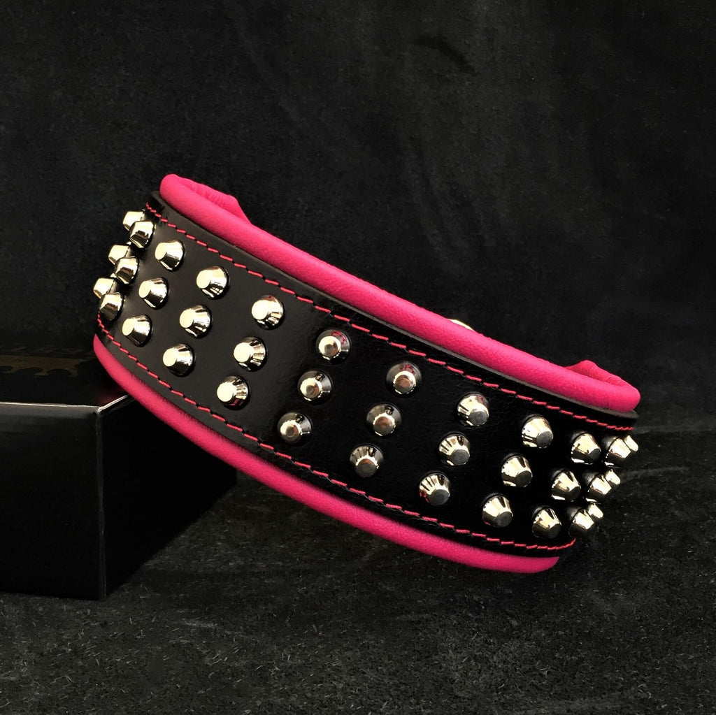 The "Stud" dog collar by Bestia Dog Gear
