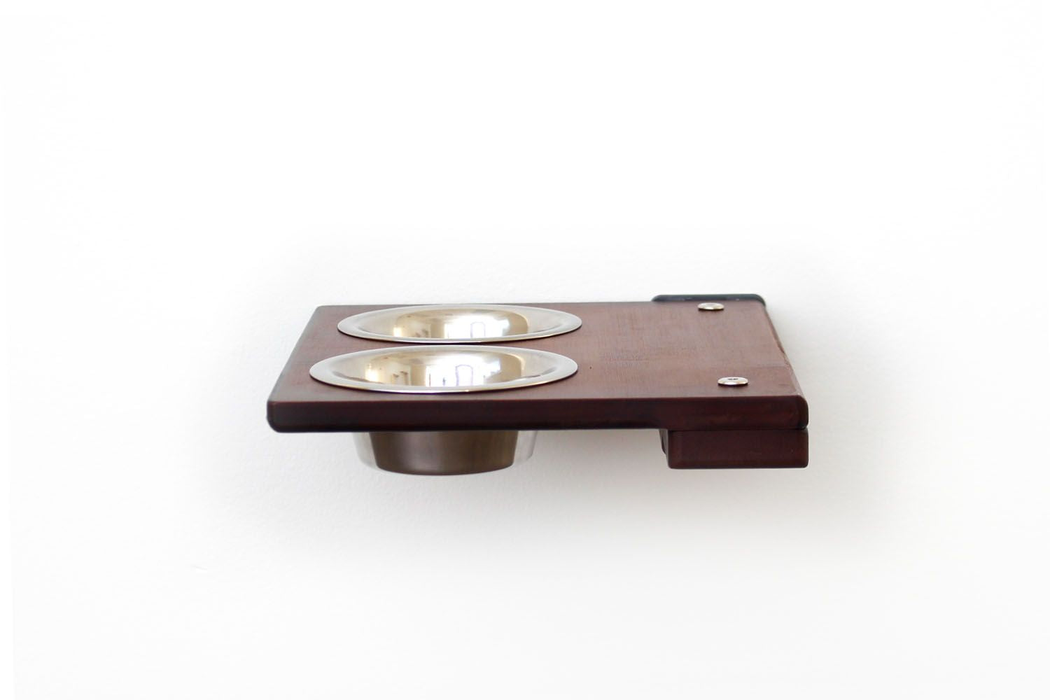 Wall Mounted Cat Feeding Shelf by Catastrophic Creations