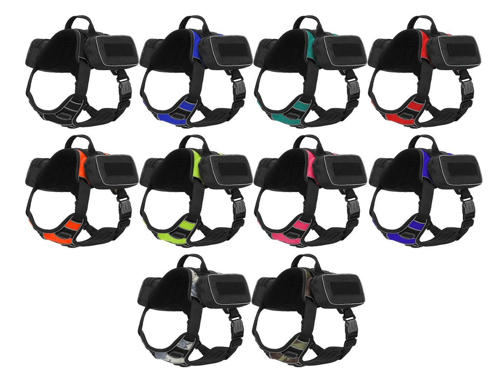 Quest Removable Utility Saddlebags + Built-In Waste Bag Dispenser by Dogline