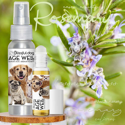 3 Old Friends Age Well Dog Aromatherapy by The Blissful Dog