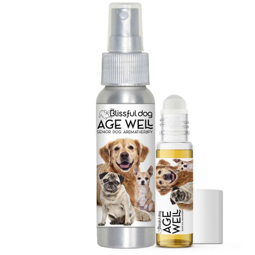 3 Old Friends Age Well Dog Aromatherapy by The Blissful Dog