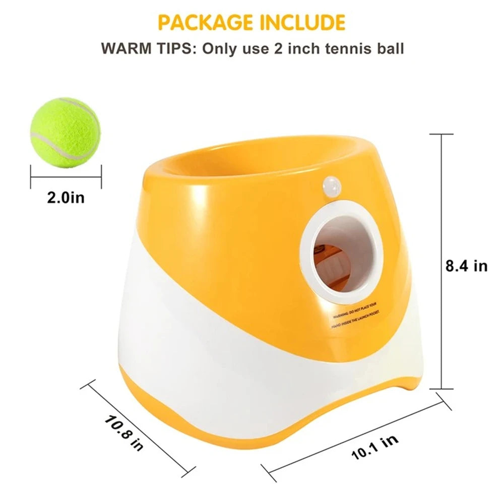 Automatic Tennis Ball Launcher by Love My Pet