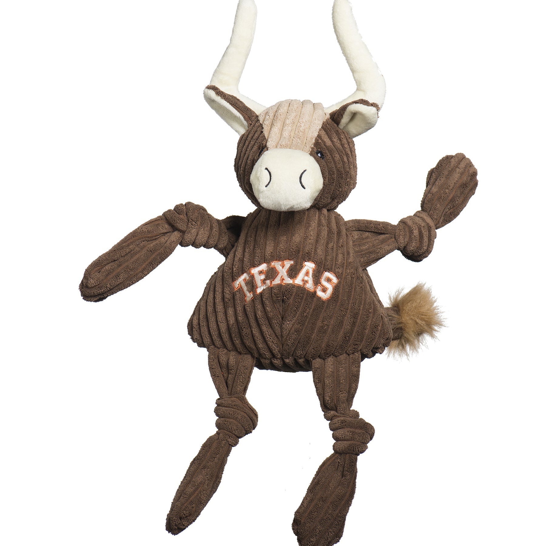 Texas Longhorn Knottie® Plush Dog Toy by HuggleHounds