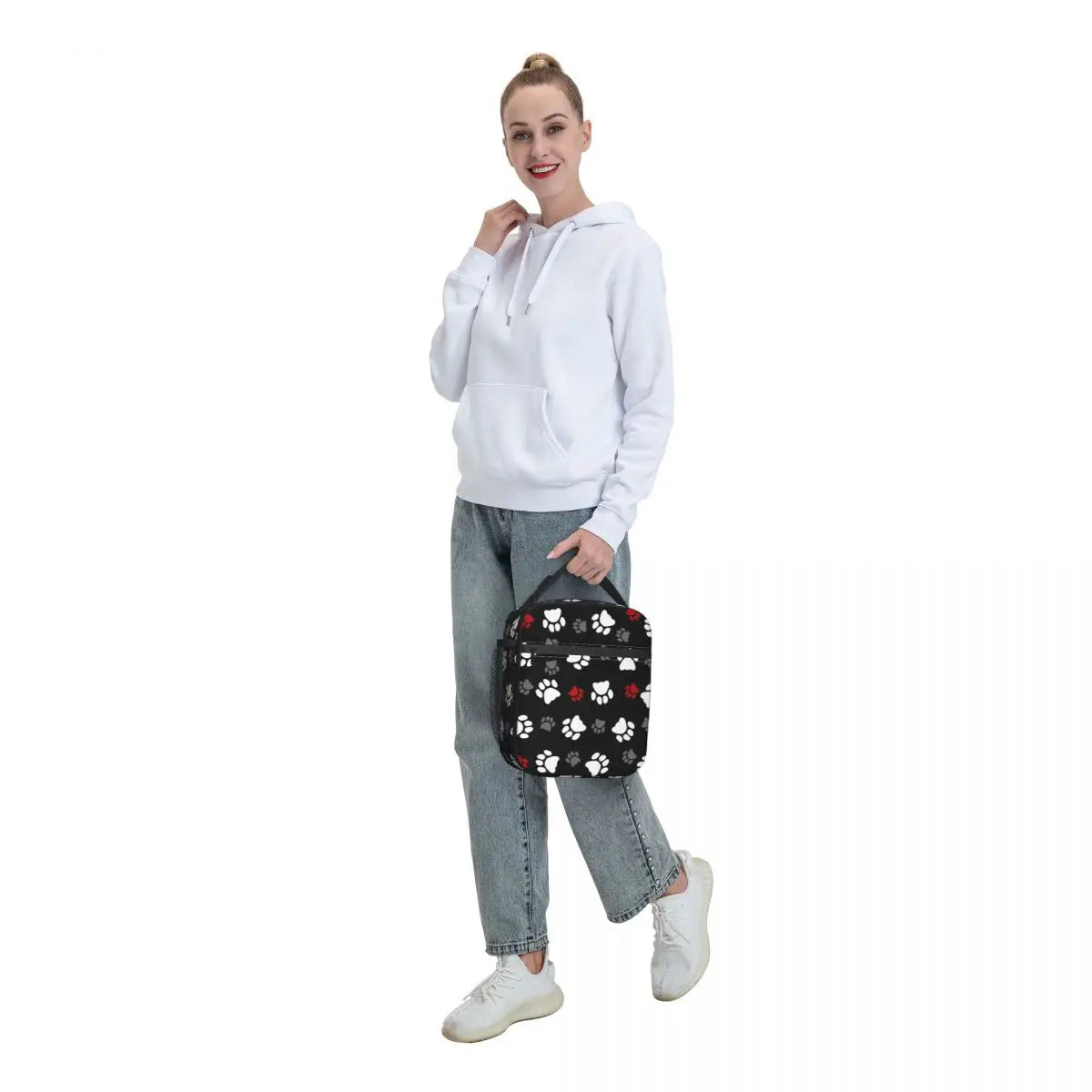 Cute Paw Insulated Lunch Bag by Love My Pet