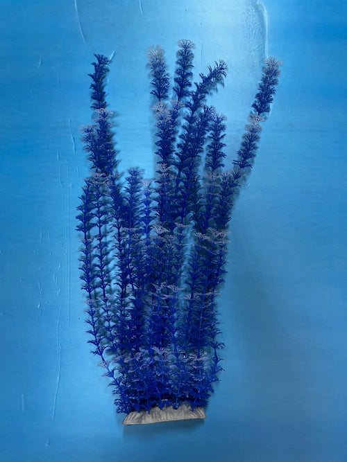Artificial Aquarium Plant for Fish Tanks, LARGE aquarium plastic plant, 22" TALL by Northeast Aquariums LLC