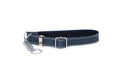 Martingale Blue Jeans Leather Dog Collar by Euro-Dog Collars and Leads