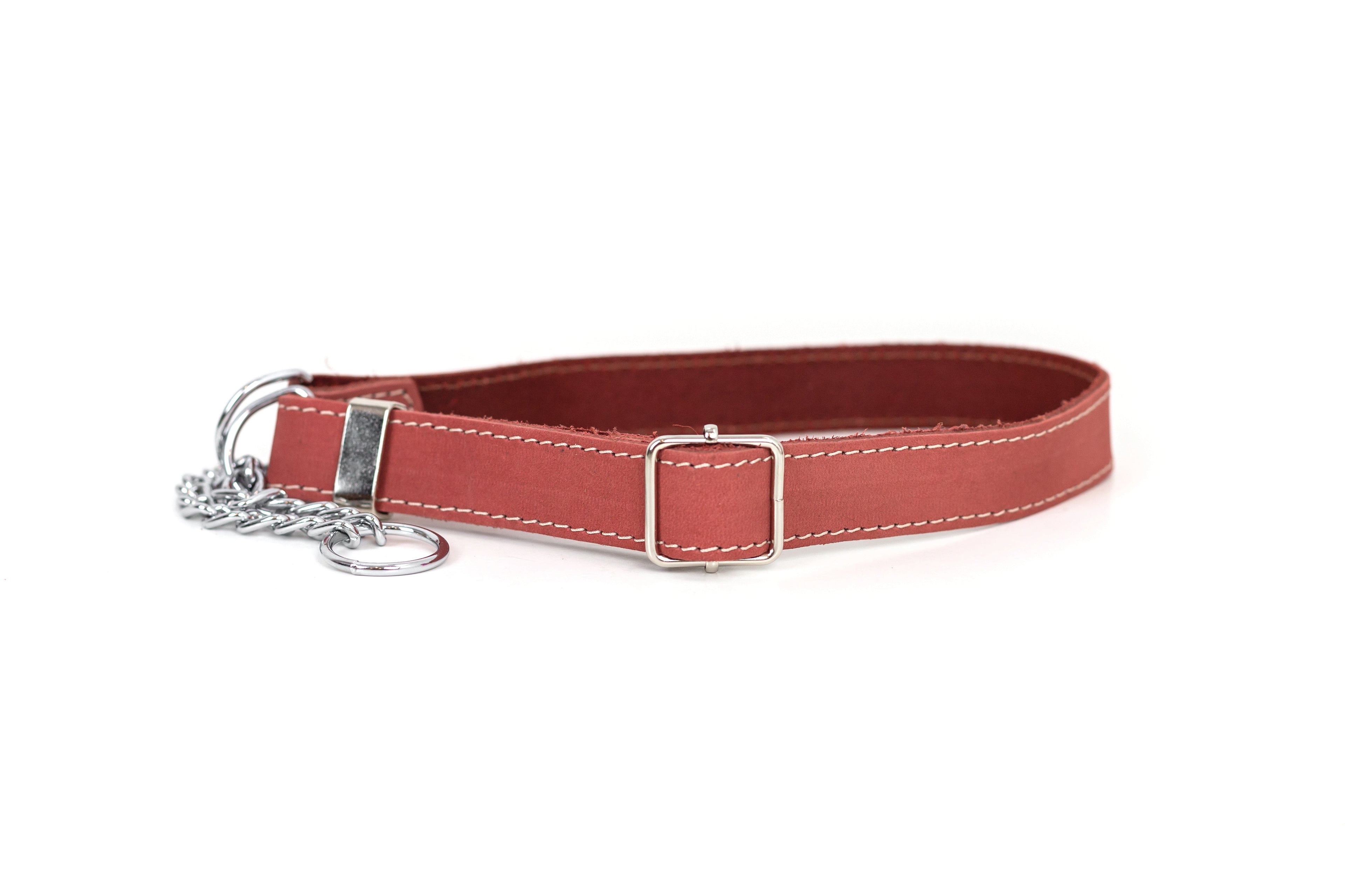 Martingale Coral Reef Leather Dog Collar by Euro-Dog Collars and Leads