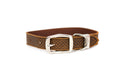 Celtic Double Buckle Style Leather Dog Collar by Euro-Dog Collars and Leads