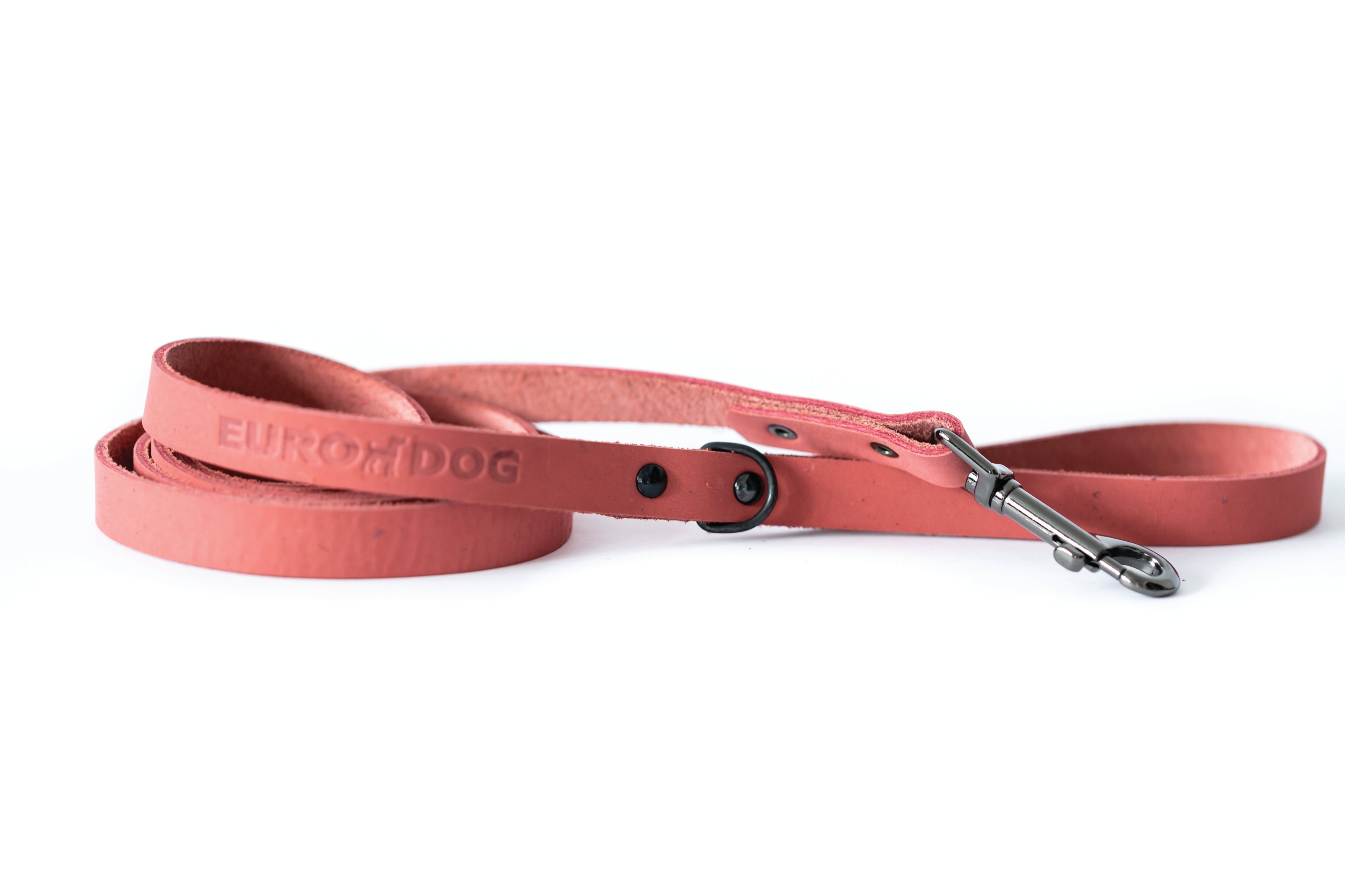 Sport Style Coral Reef Leather Leash by Euro-Dog Collars and Leads