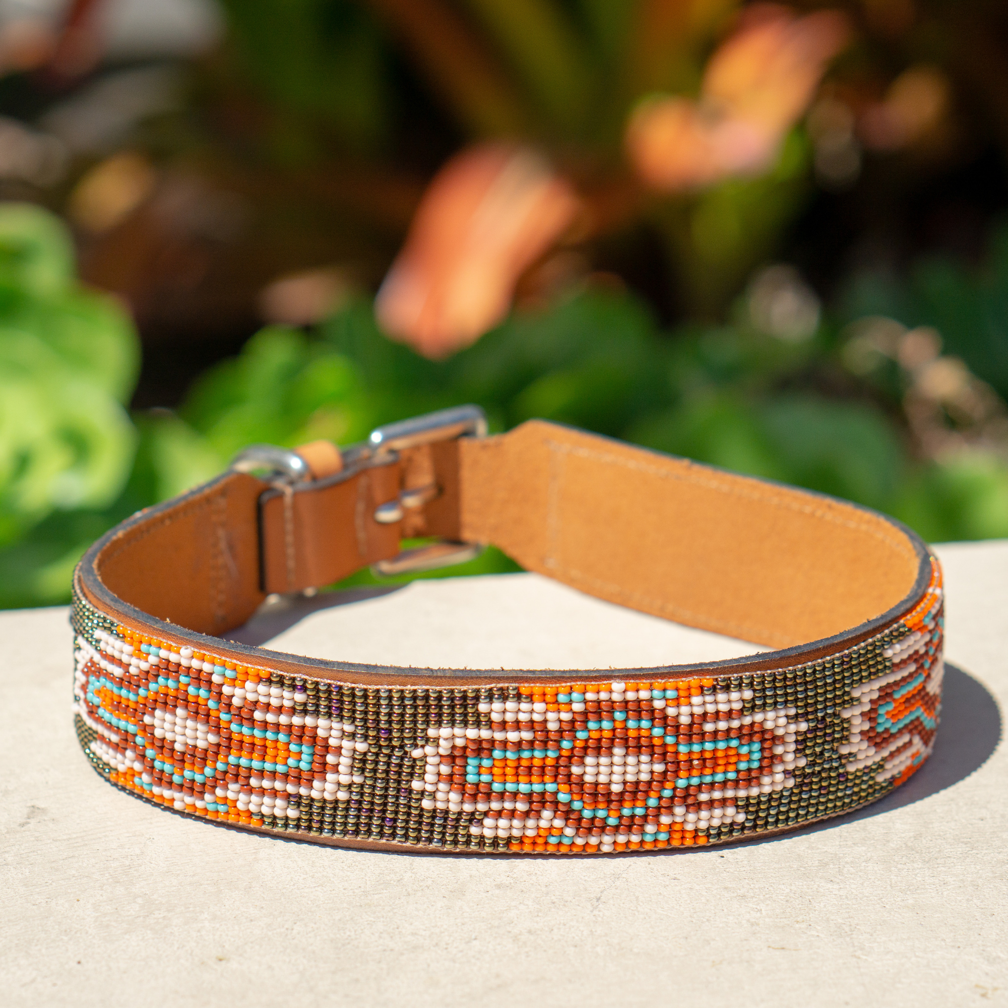 Boho Chic Sambboho dog collar by Sambboho