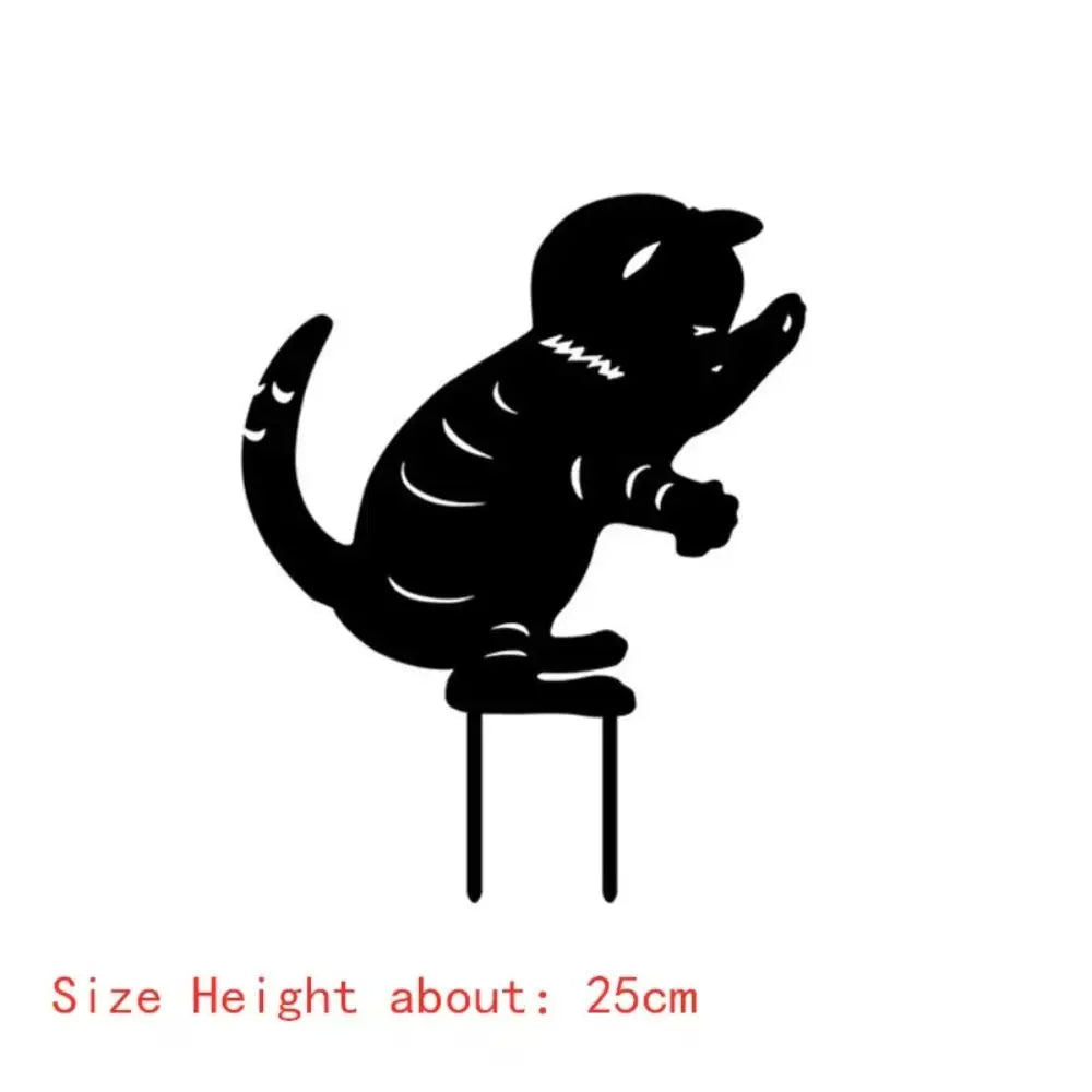 Yard Art Cat Sculpture Lifelike Figurines by Love My Pet