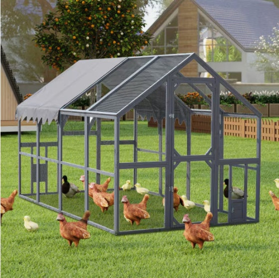 Outdoor Chicken Enclosure by Amazing Pet Bargains