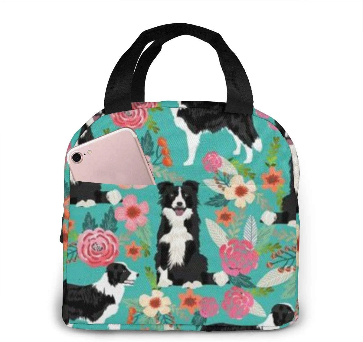 Border Collie Insulated Lunch Bag Many Designs by Love My Pet