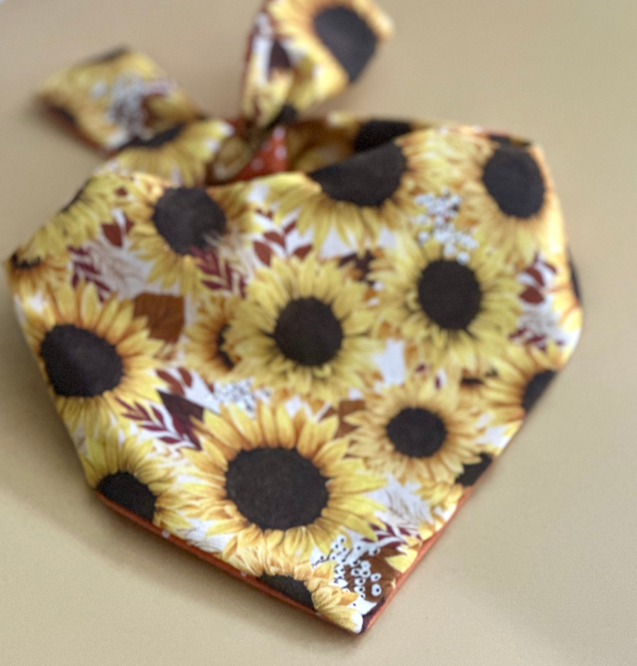 Sunflower Dog Bandana by Happy Tails Outfitters