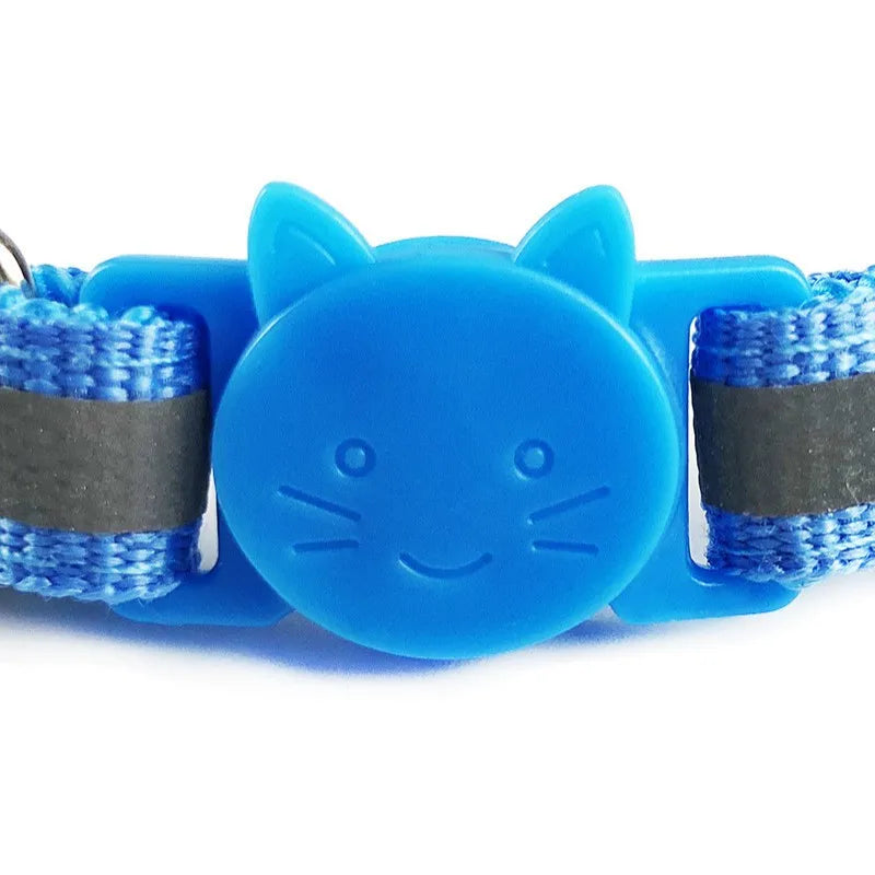 Reflective Multicolor Adjustable Collars by Love My Pet