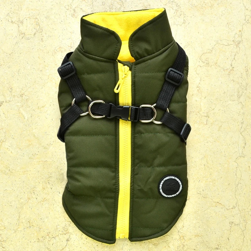 Winter Pet Jacket With Buckle by Love My Pet