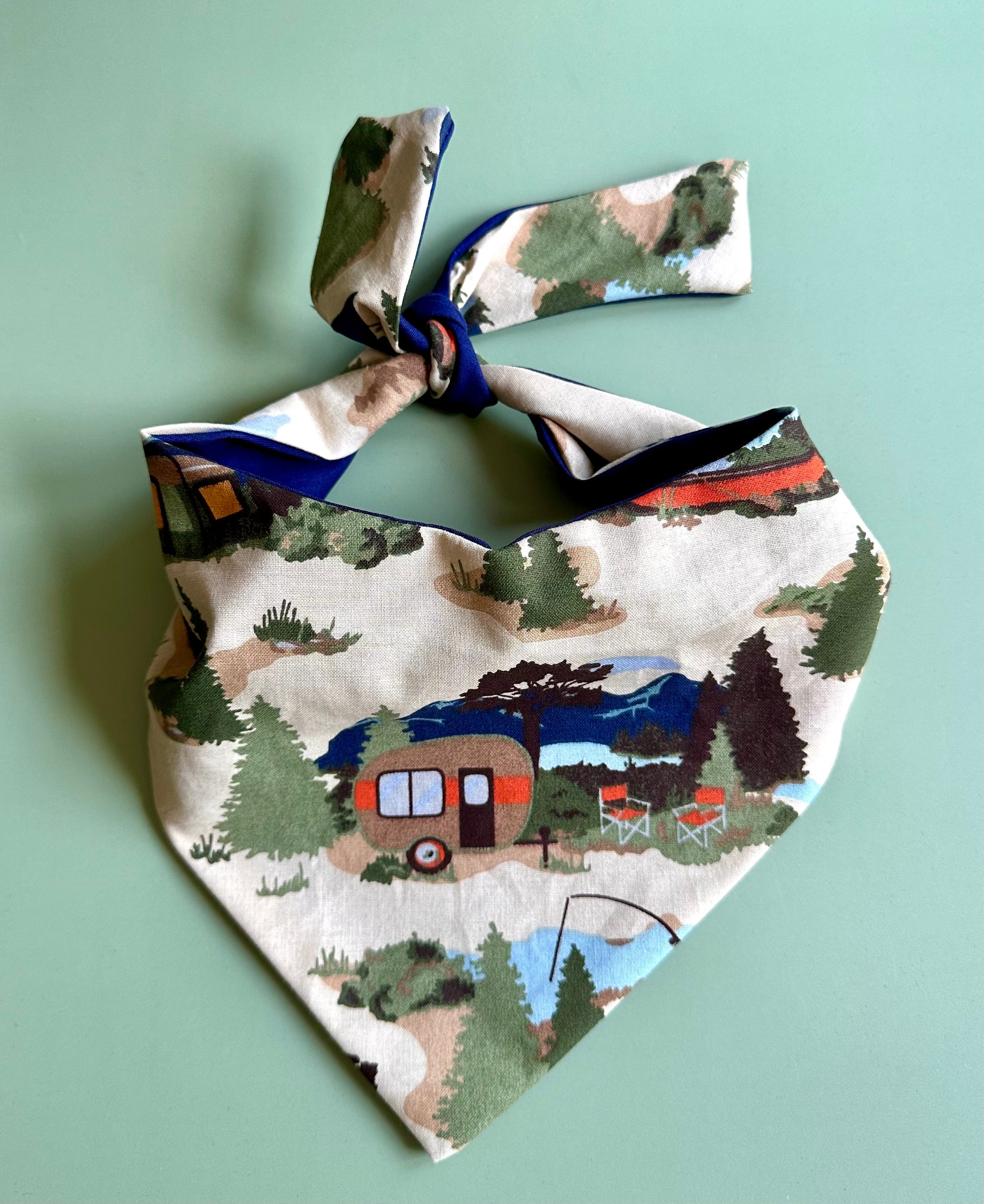 Camping Dog Bandana by Happy Tails Outfitters