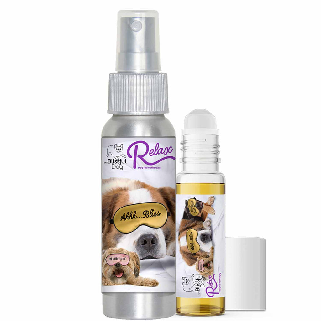 3 Cute Puppies Relax Dog Aromatherapy by The Blissful Dog