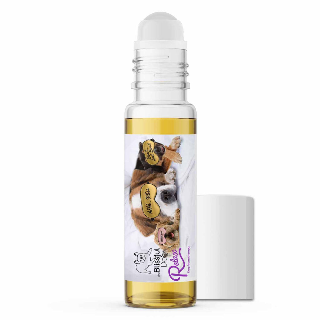 3 Cute Puppies Relax Dog Aromatherapy by The Blissful Dog