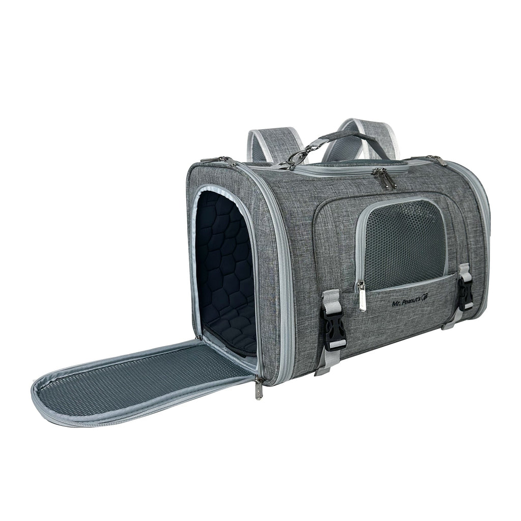 Mr. Peanut's Monterey Series Airline Compliant Horizontal Backpack Pet Carrier by Mr. Peanut's Pet Carriers