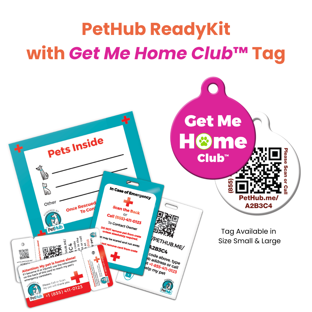 PetHub QR Pet ID Comprehensive ReadyKit – Complete Emergency Kit by PetHub