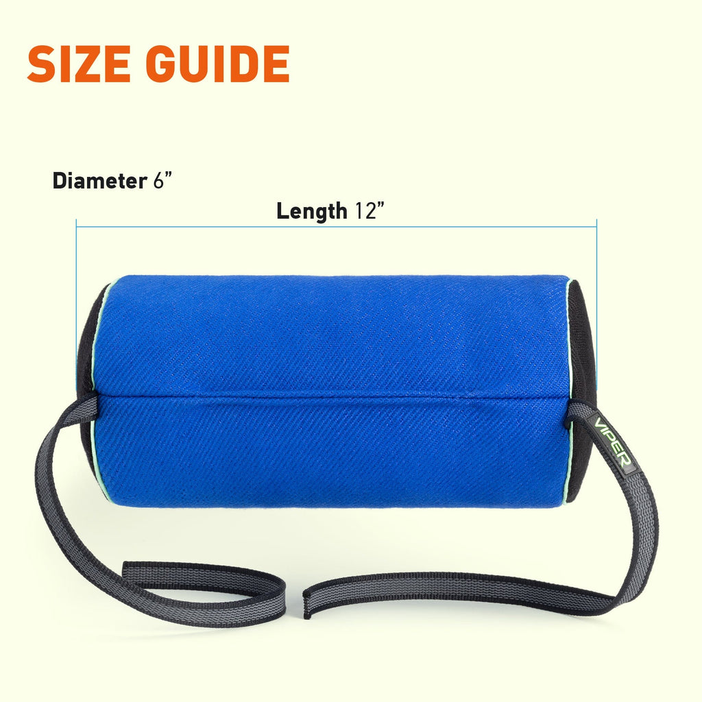 Viper French Linen Cylinder Bite Roll by Dogline