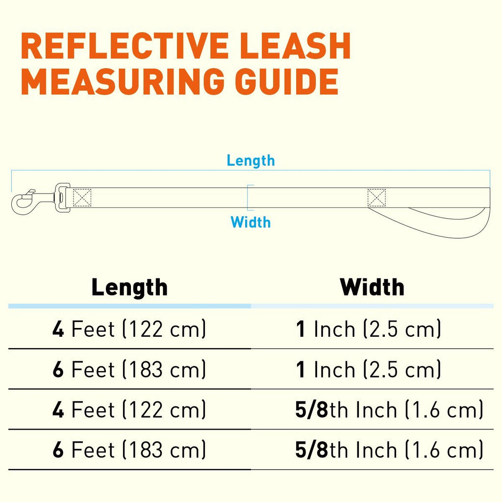 Reflective Nylon Dog Leash by Dogline