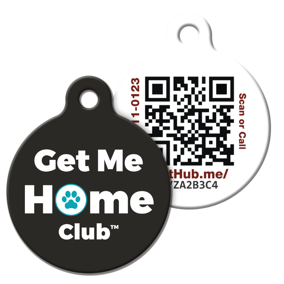 PetHub QR Pet ID Tag – Get Me Home Club by PetHub