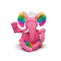 Rainbow Elephant Knottie® Plush Dog Toy by HuggleHounds