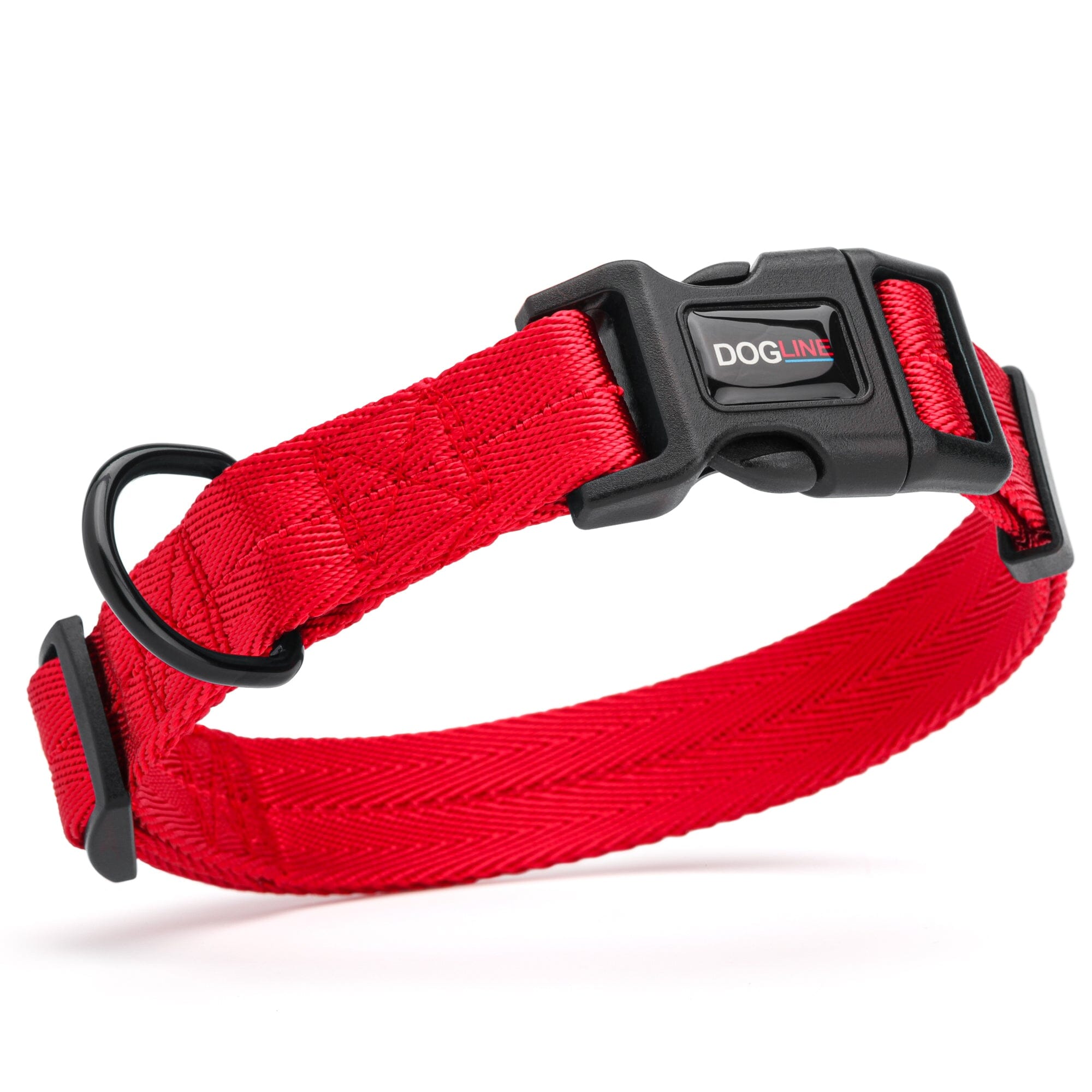 Nylon Flat Dog Collar by Dogline