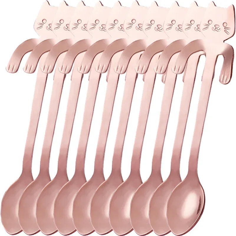 Stainless Steel Cat Coffee Spoon by Love My Pet
