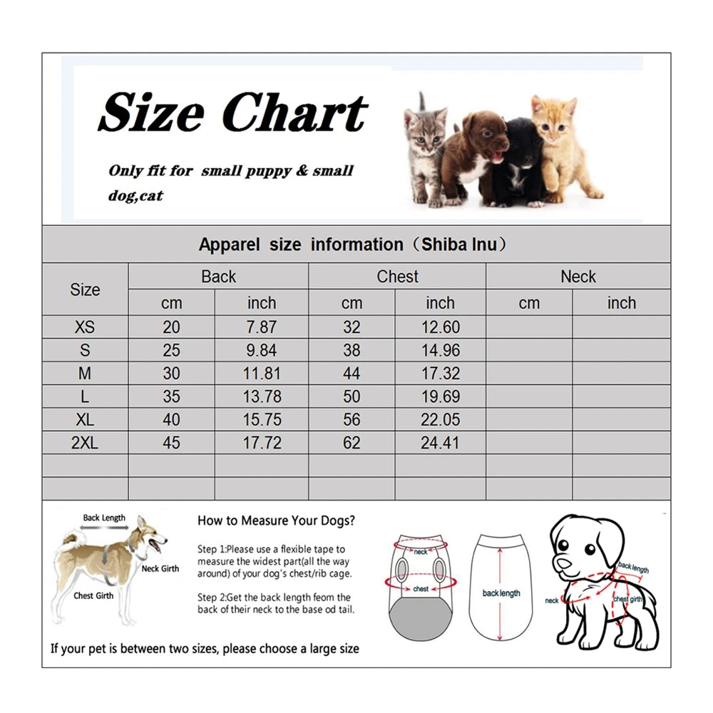 Cute Colorful Pet Clothing by Love My Pet