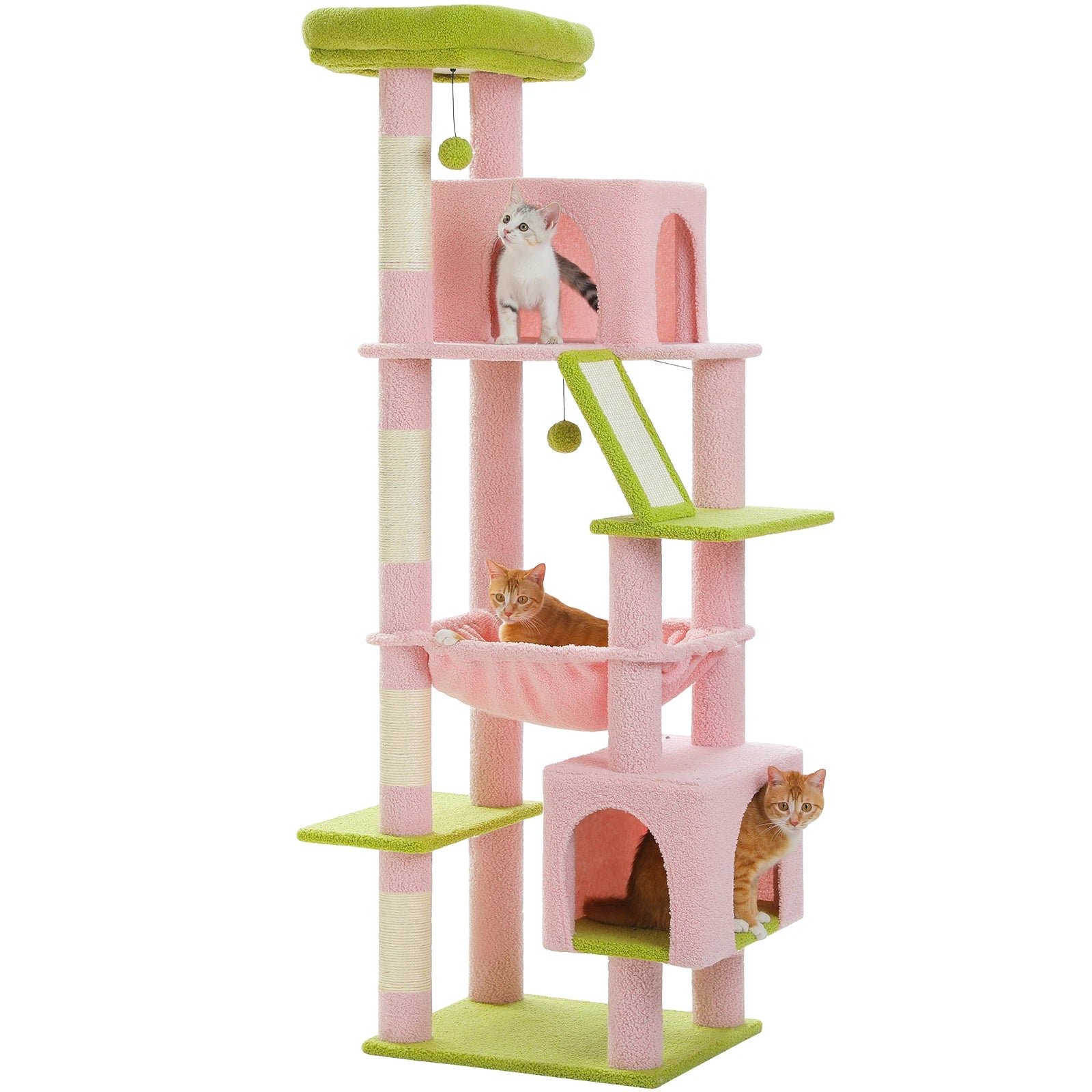 Cat Tree for Large Cats, 71" Tall by Love My Pet