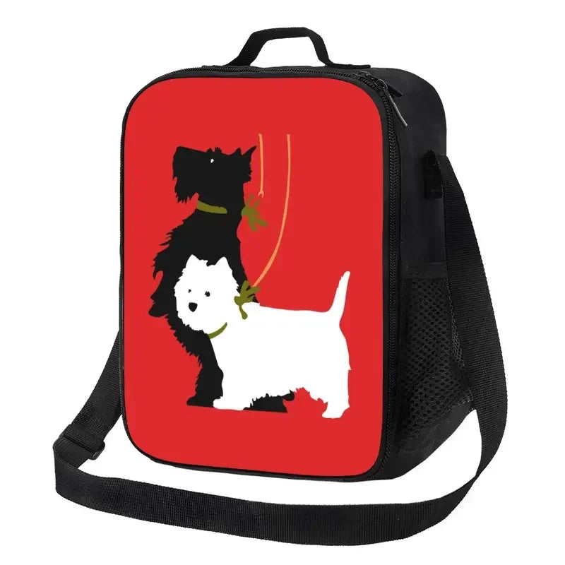Scottie Dog Insulated Lunch Tote Bag Multiple Designs by Love My Pet