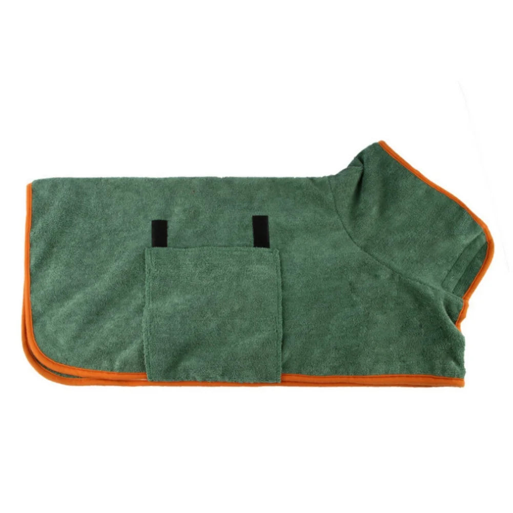 Super Absorbent Pet towel Drying Coat by Love My Pet