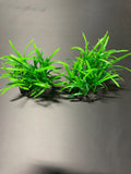 PREMIUM Small Artificial Aquarium Plants - Set of 2 - Aquatics Safe by Northeast Aquariums LLC