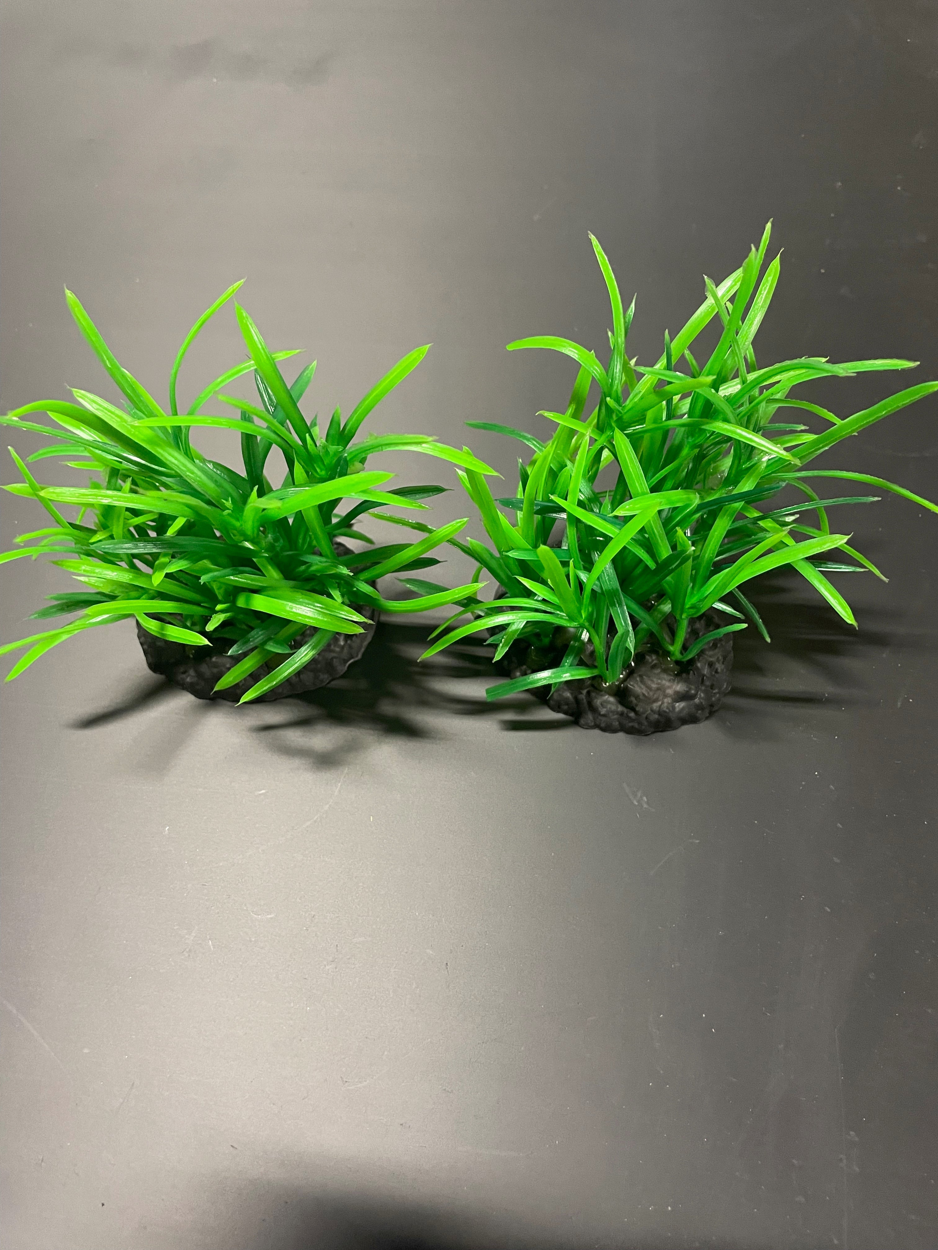 PREMIUM Small Artificial Aquarium Plants - Set of 2 - Aquatics Safe by Northeast Aquariums LLC