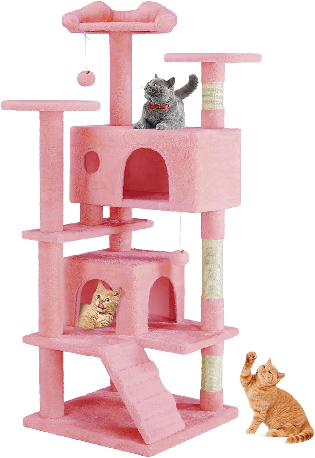 Cat Tree Multi-level With Sisal Grab Post