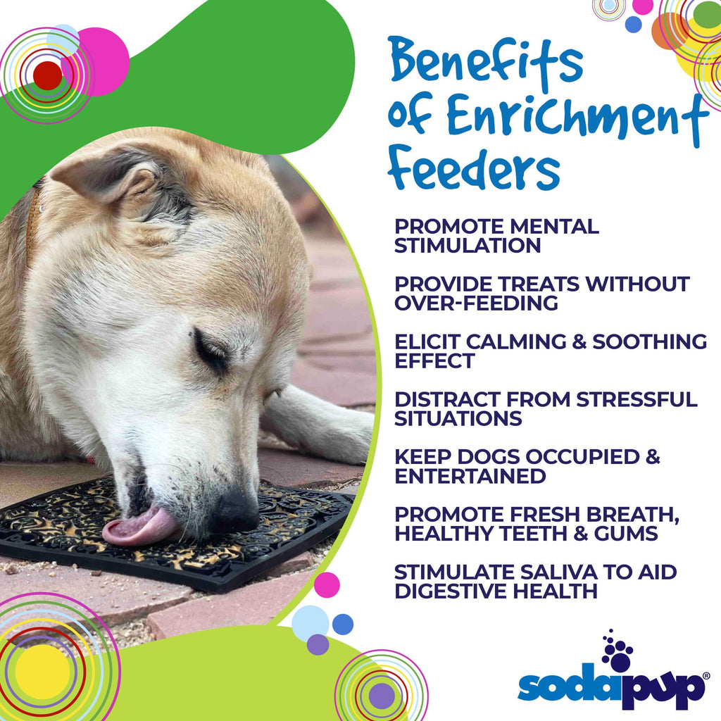 Zombie eMat - Enrichment Lick Mat for Dogs and Cats | Halloween Skull Design | SodaPup by SodaPup/True Dogs, LLC