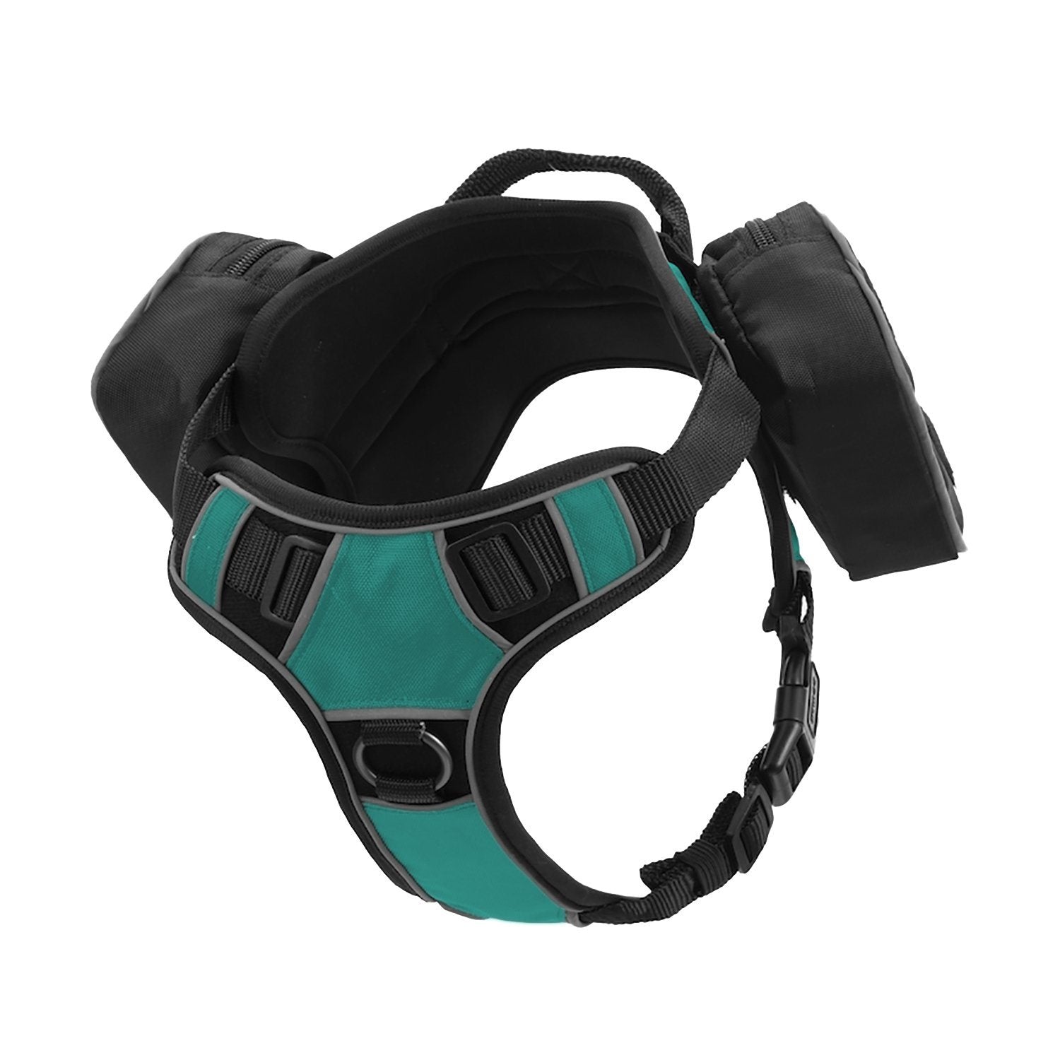 Quest Removable Utility Saddlebags + Built-In Waste Bag Dispenser by Dogline