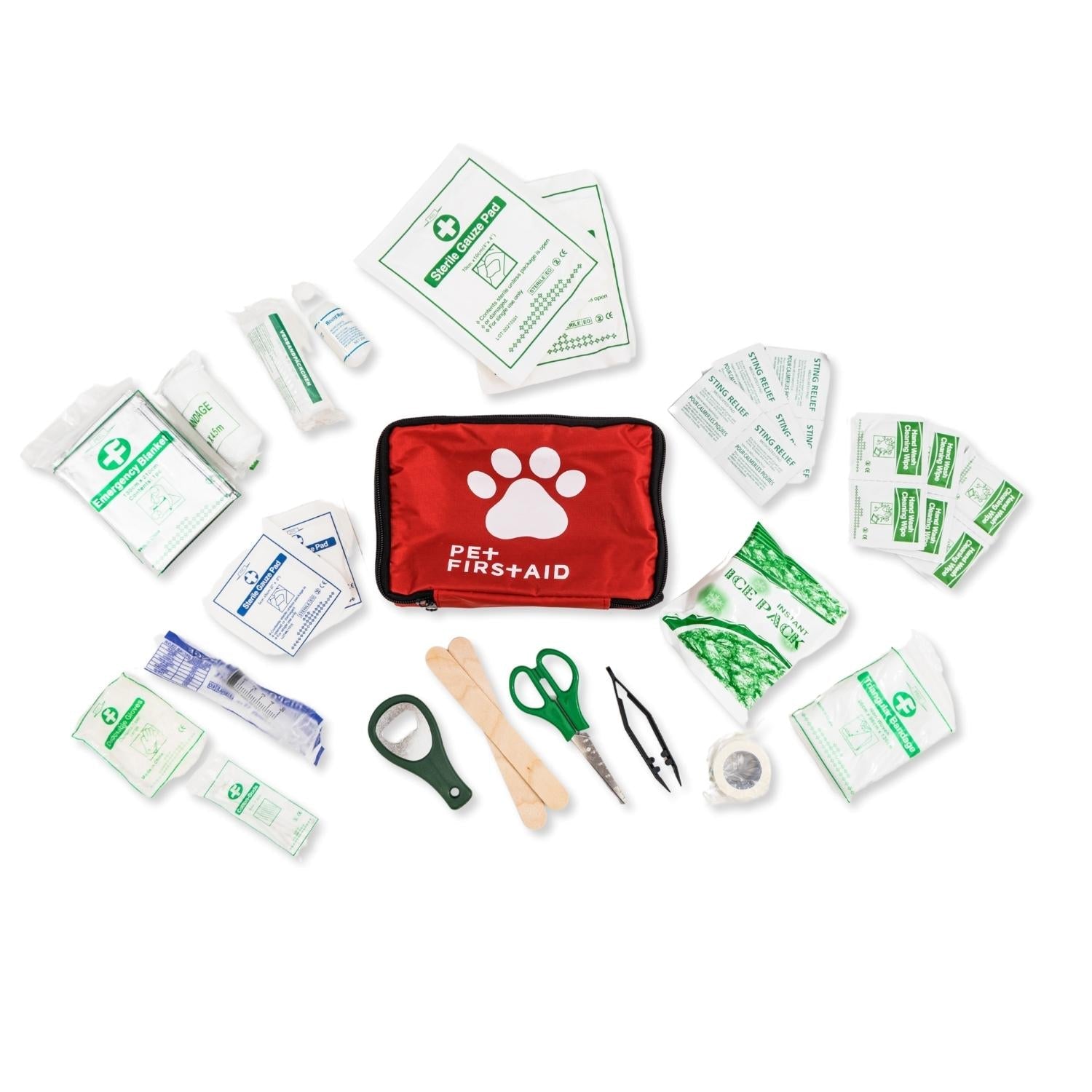 Comprehensive 40-Piece Pet Travel First Aid Kit for Emergencies, Safety, & Adventure by American Pet Supplies