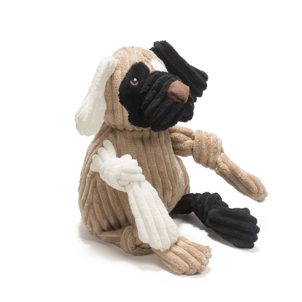 Patches HuggleMutt™ Knottie® Plush Dog Toy, Large by HuggleHounds