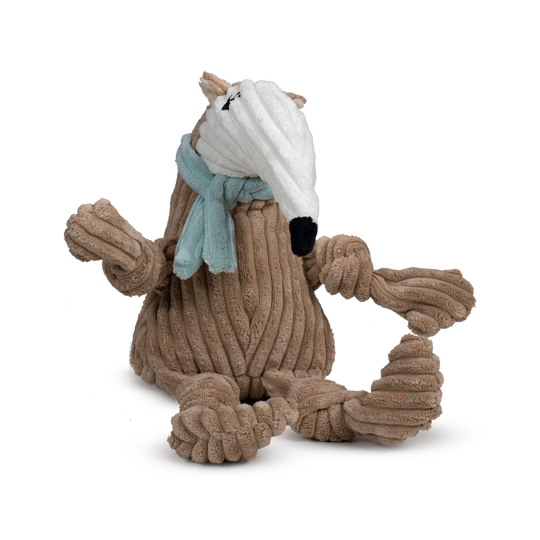 Nibblet Anteater Knottie® Plush Dog Toy, Large by HuggleHounds