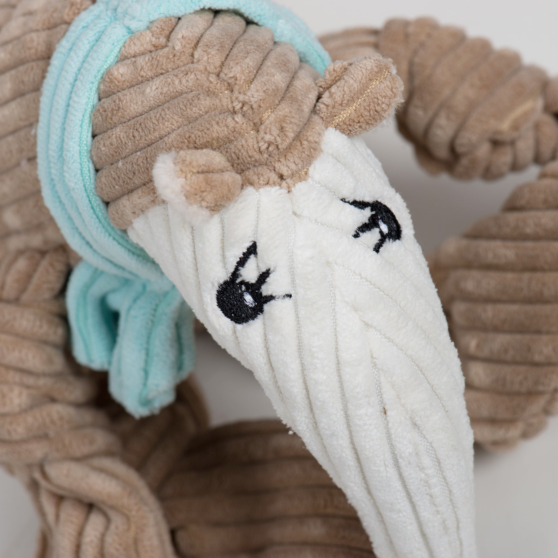 Nibblet Anteater Knottie® Plush Dog Toy, Large by HuggleHounds
