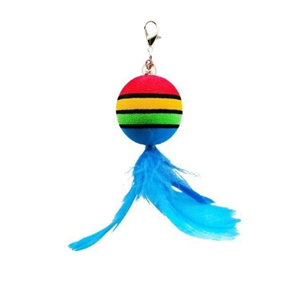 Interactive Cat Toy Feather Bird with Multiple Options by Love My Pet