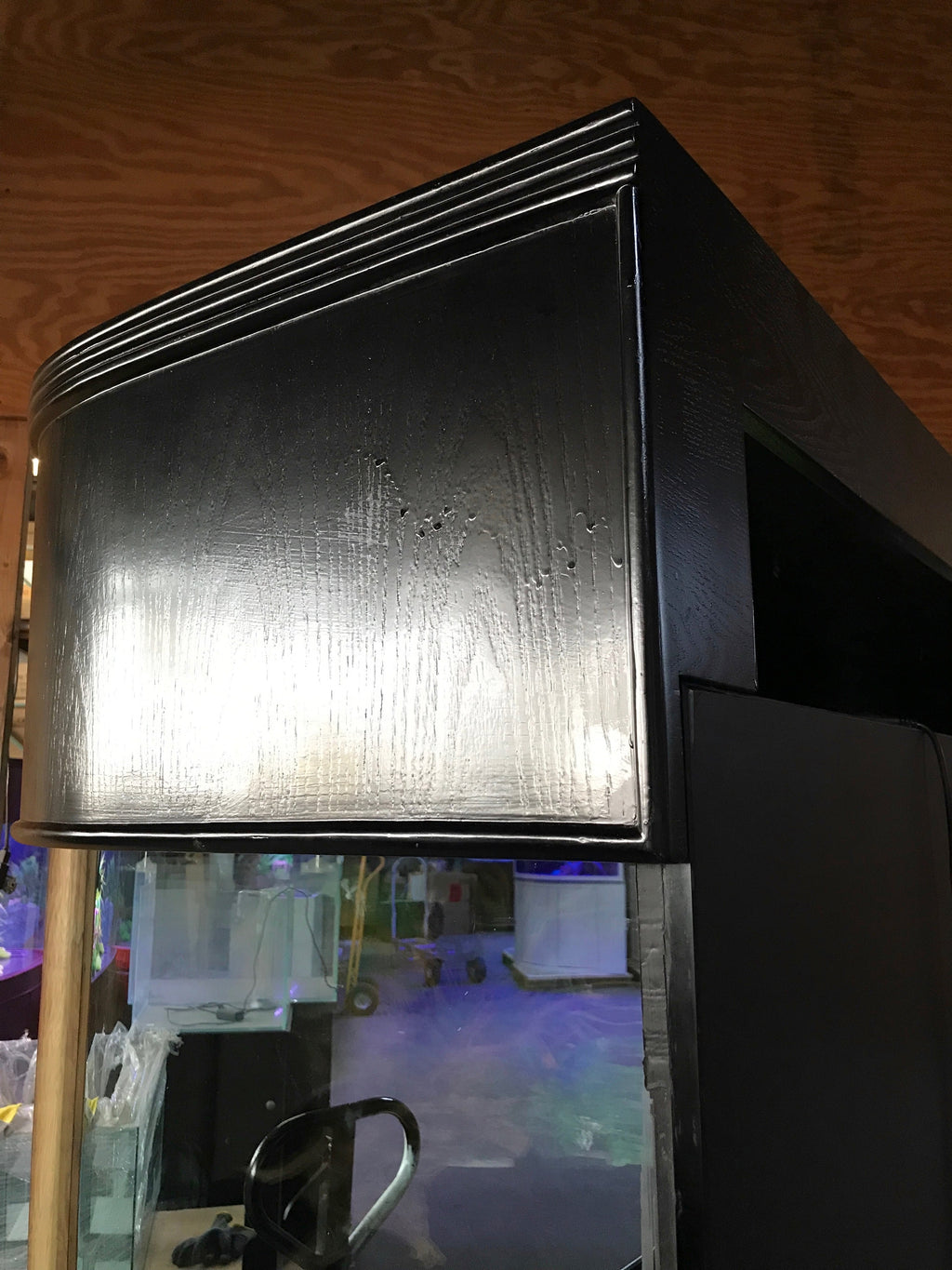 WARRANTY INCLUDED! 215 gallon GLASS bow front aquarium fish tank set by Northeast Aquariums LLC