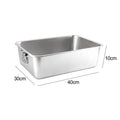 Stainless Steel Cat Litter Box by Love My Pet