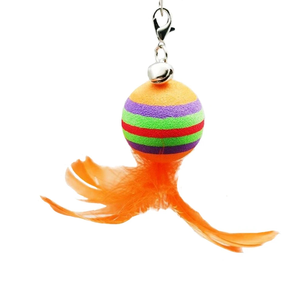 Interactive Cat Toy Feather Bird with Multiple Options by Love My Pet