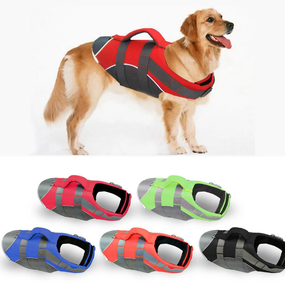 Pet Life Jacket Reflective And Adjustable